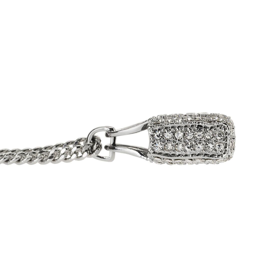 馬克·雅可布 MARC JACOBS 項鍊 鑲嵌托特 NECKLACE 2R3JNC001J80 059 銀色