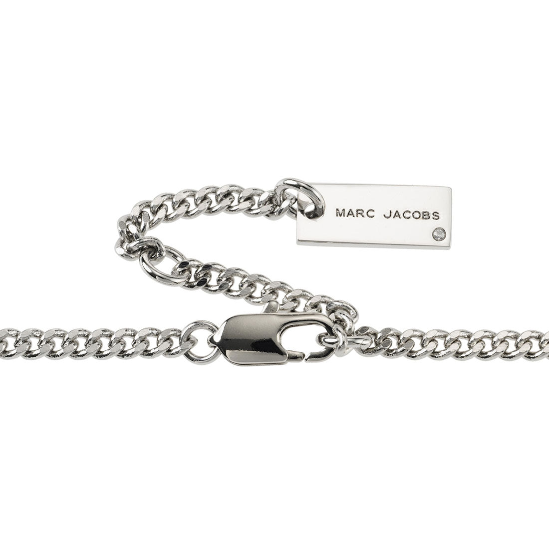 馬克·雅可布 MARC JACOBS 項鍊 鑲嵌托特 NECKLACE 2R3JNC001J80 059 銀色
