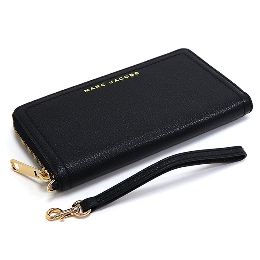 MARC JACOBS ブラック長財布 MARC JACOBS マークジェイコブス ラウンドファスナー 長財布 M0015119
