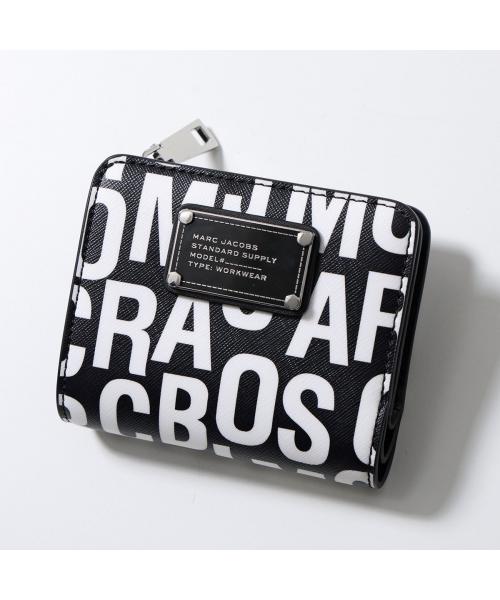 マーク ジェイコブス MARC JACOBS MARC JACOBS 二つ折り財布 4S4SMP009S02 （005/BLACK/WHITE） 005/BLACK/WHITE