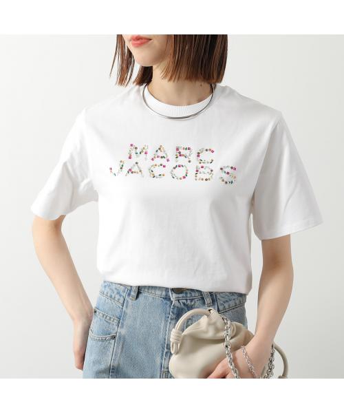マーク ジェイコブス MARC JACOBS MARC JACOBS KIDS Tシャツ W60746 半袖 ラインストーン装飾 （10P/WHITE-ホワイト） 10P/WHITE-ホワイト