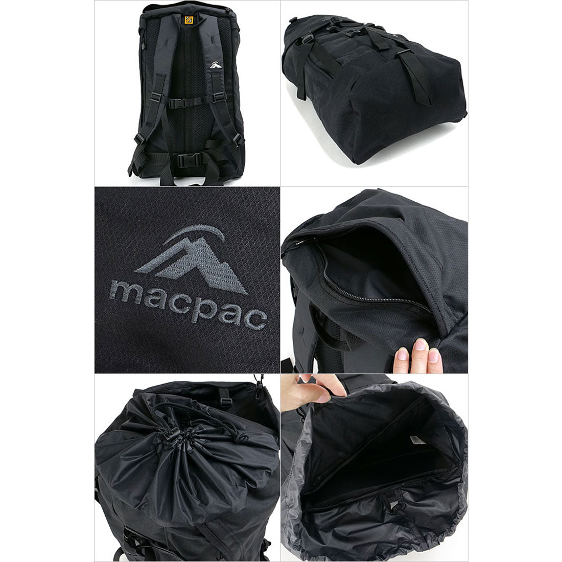 マックパック macpac 35L GECKO ブラック [MM72500-K] （ブラック） ブラック