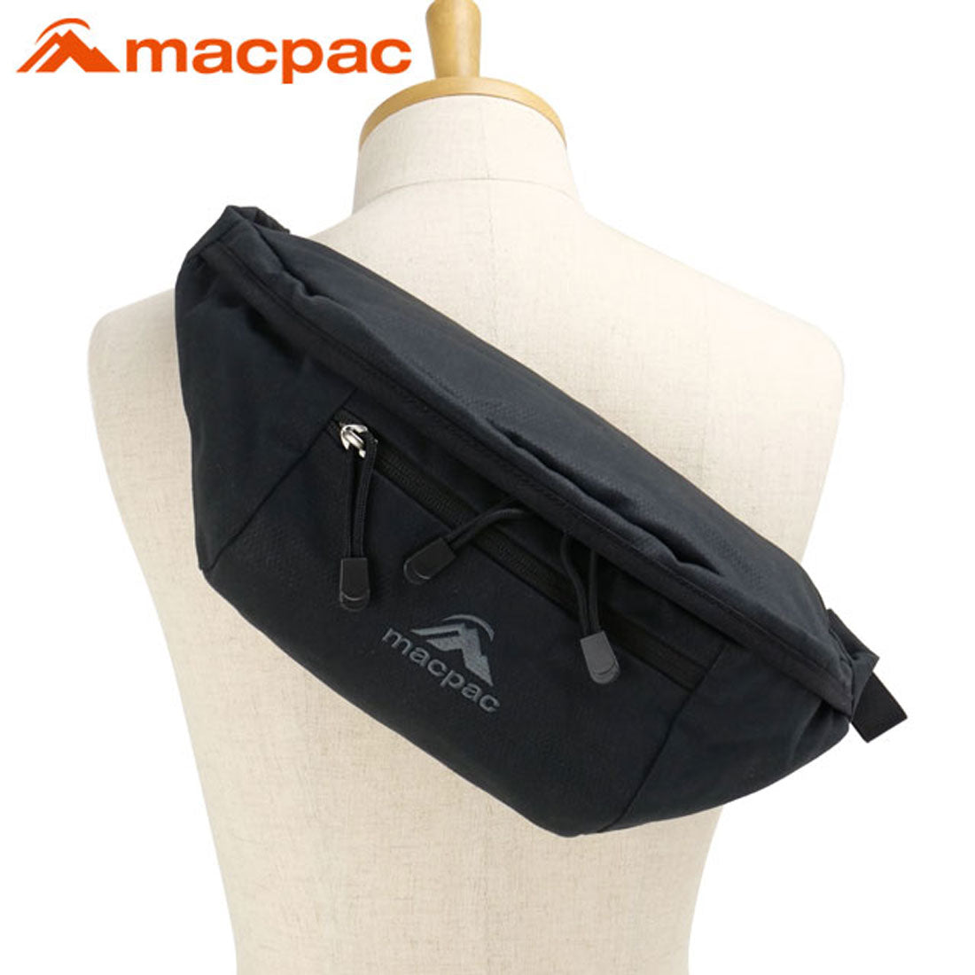 マックパック macpac 4.5L BUMBAG L ブラック [MM72505-K] （ブラック） ブラック
