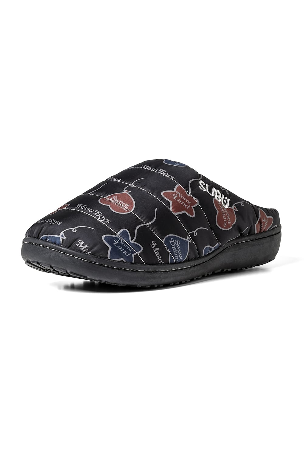 エムエーエスユー MASU Masu X Subu Falling Balloon Sandal Graphic By Verdy （BLACK） BLACK