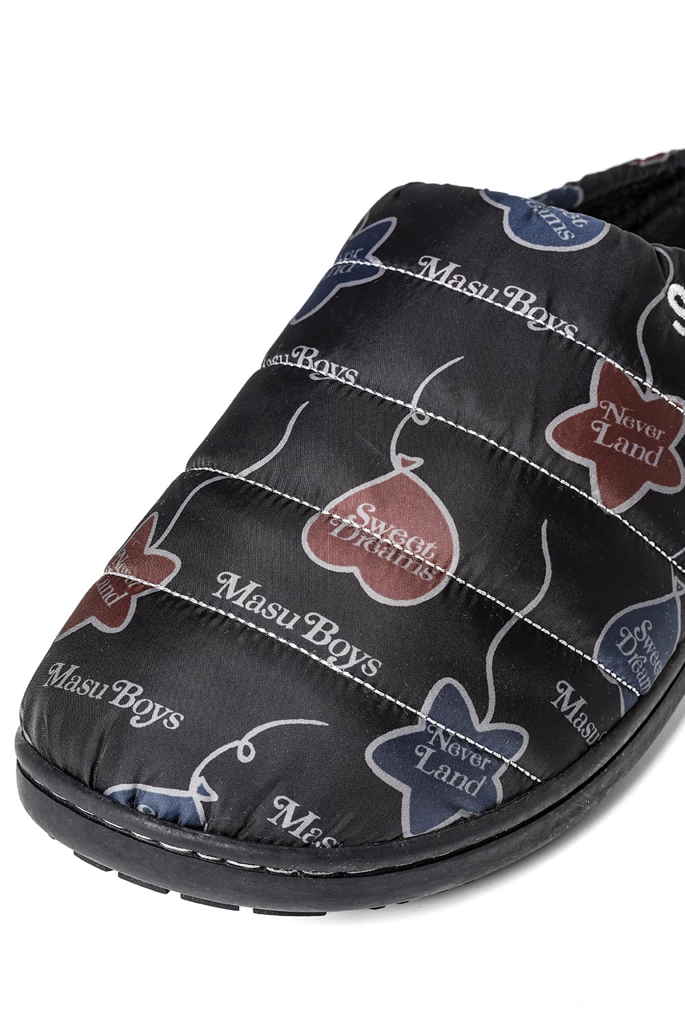 エムエーエスユー MASU Masu X Subu Falling Balloon Sandal Graphic By Verdy （BLACK） BLACK