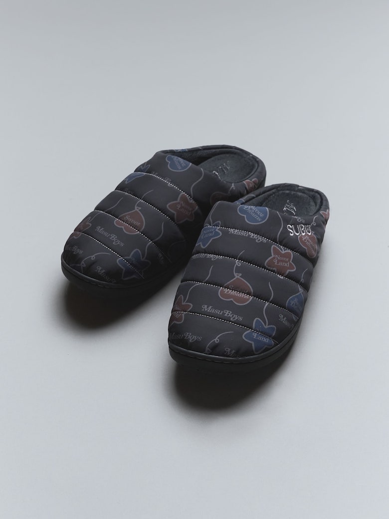 エムエーエスユー MASU Masu X Subu Falling Balloon Sandal Graphic By Verdy （BLACK） BLACK
