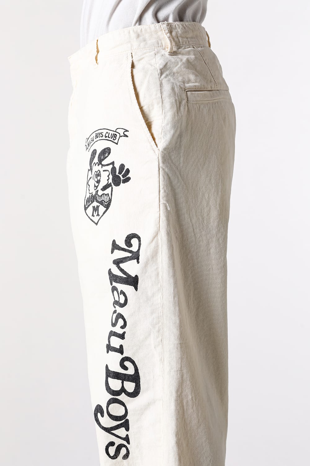 エムエーエスユー MASU MASU X VERDY M.B.C. Memorial Pants （Cream） Cream