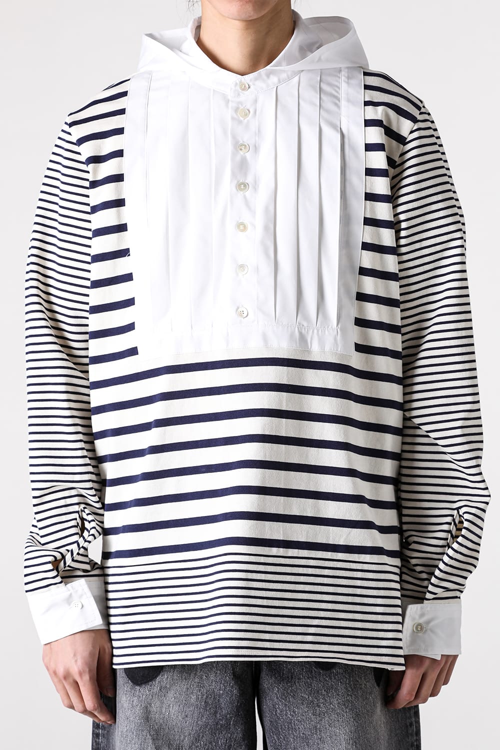 エムエーエスユー MASU Marine Pullover Shirt （Navy） Navy