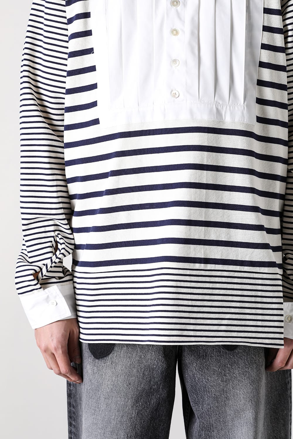 エムエーエスユー MASU Marine Pullover Shirt （Navy） Navy
