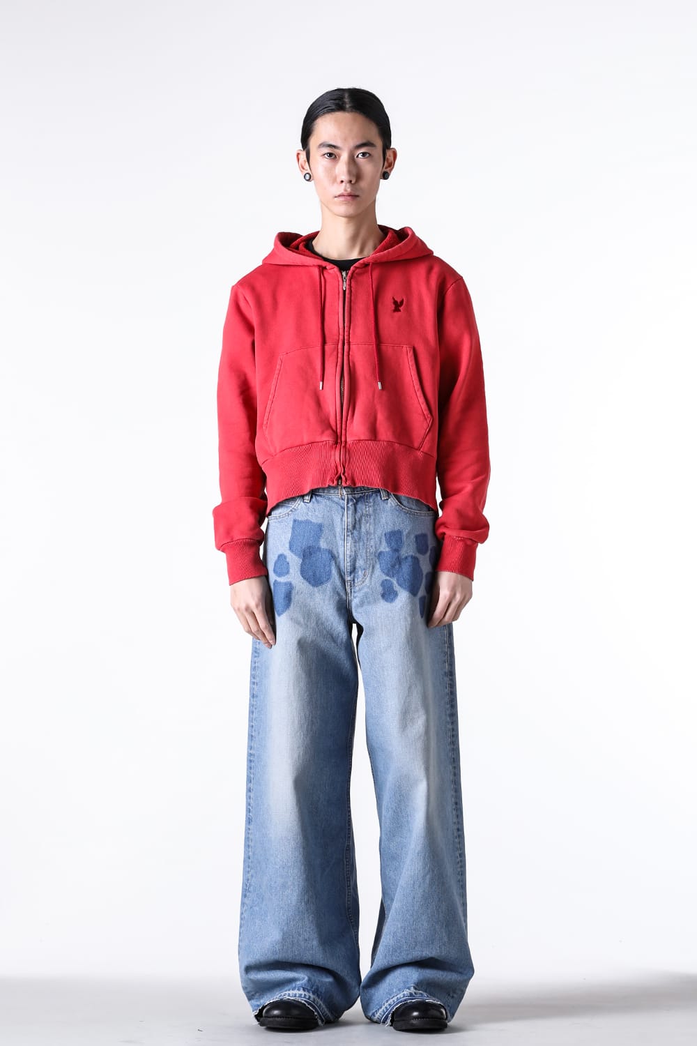 エムエーエスユー MASU MASU BOYS Zip-Up Hoodie （Red） Red