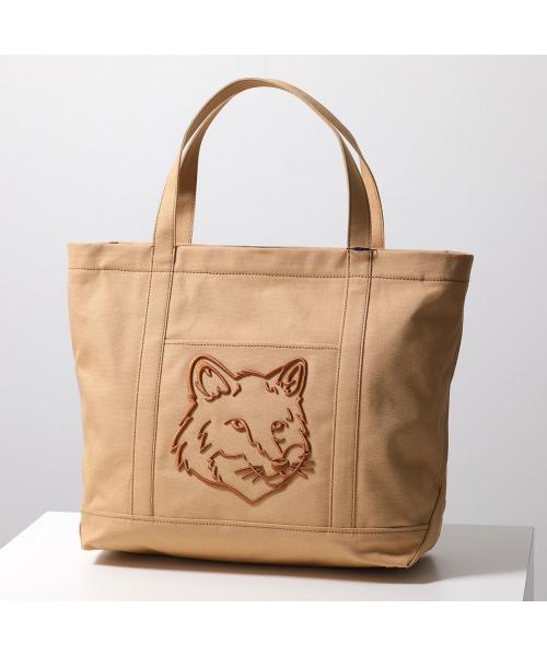 メゾンキツネ MAISON KITSUNE MAISON KITSUNE トートバッグ LW05104WW0107 ラージ （0076/SLATE-GREY） 0076/SLATE-GREY