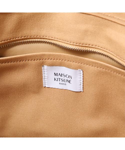 メゾンキツネ MAISON KITSUNE MAISON KITSUNE トートバッグ LW05104WW0107 ラージ （0076/SLATE-GREY） 0076/SLATE-GREY