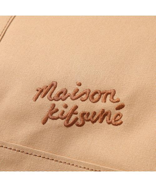メゾンキツネ MAISON KITSUNE MAISON KITSUNE トートバッグ LW05104WW0107 ラージ （0076/SLATE-GREY） 0076/SLATE-GREY
