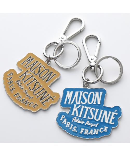 メゾンキツネ MAISON KITSUNE MAISON KITSUNE キーリング PALAIS ROYAL KEYRING LM06901AM1005 （P760/TRENCH/イエロー） P760/TRENCH/イエロー