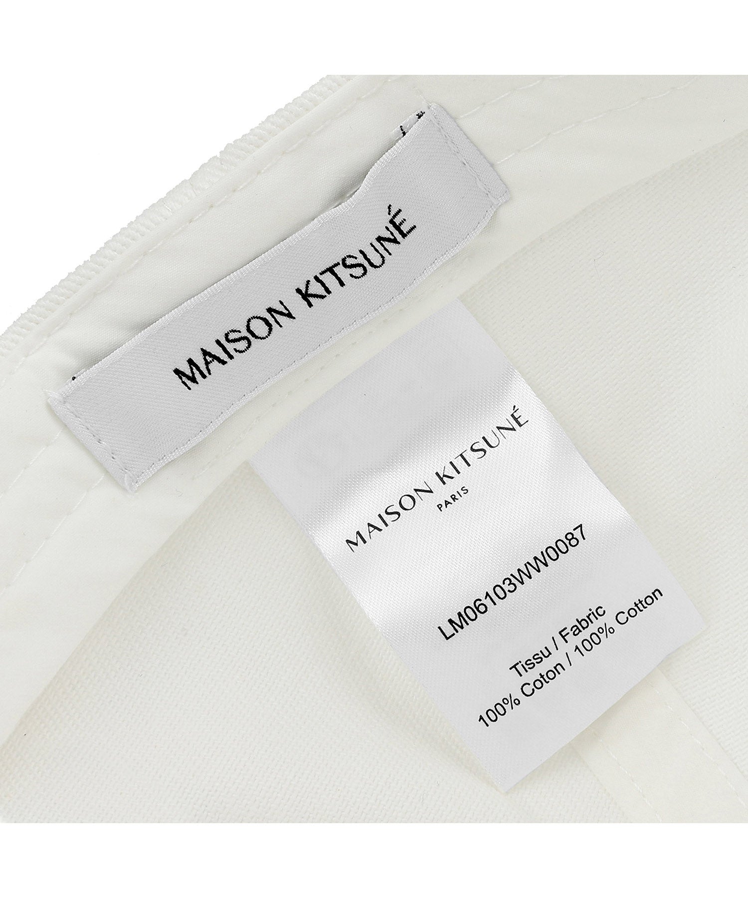 美索基茨 MAISON KITSUNE MAISON KITSUNE 美索基茨 帽子 LM06103WW0087 P100