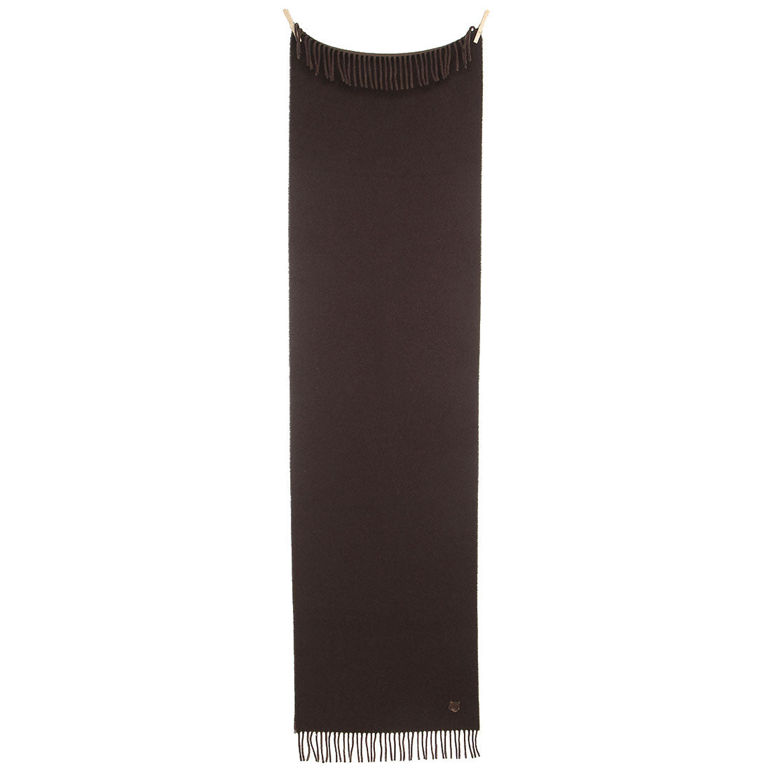 Maison Kitsuné MAISON KITSUNÉ Scarf Fox Head Double Face Wine Red Men's Women's MAISON KITSUNÉ NM06201 WA0018 P296