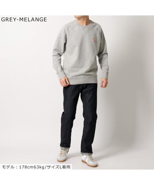 メゾンキツネ MAISON KITSUNE MAISON KITSUNE トレーナー GU00342KM0002 スウェット （BLACK/ブラック） BLACK/ブラック