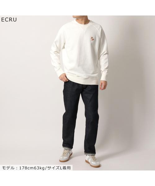 メゾンキツネ MAISON KITSUNE MAISON KITSUNE トレーナー GU00342KM0002 スウェット （BLACK/ブラック） BLACK/ブラック