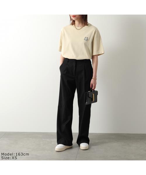 メゾンキツネ MAISON KITSUNE MAISON KITSUNE Tシャツ LM00107KJ0119 半袖 カットソー （Sundown-Red/ボルドー） Sundown-Red/ボルドー