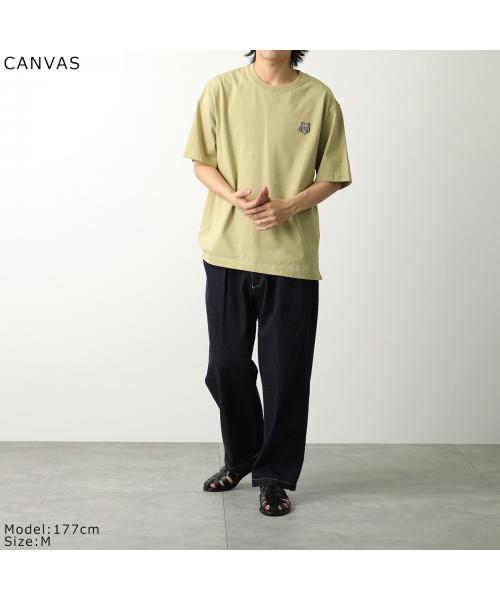 メゾンキツネ MAISON KITSUNE MAISON KITSUNE Tシャツ LM00107KJ0119 半袖 カットソー （Sundown-Red/ボルドー） Sundown-Red/ボルドー