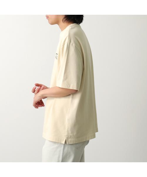 メゾンキツネ MAISON KITSUNE MAISON KITSUNE Tシャツ LM00107KJ0119 半袖 カットソー （Sundown-Red/ボルドー） Sundown-Red/ボルドー