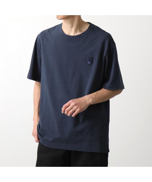 メゾンキツネ MAISON KITSUNE MAISON KITSUNE Tシャツ LM00107KJ0119 半袖 カットソー （Sundown-Red/ボルドー） Sundown-Red/ボルドー
