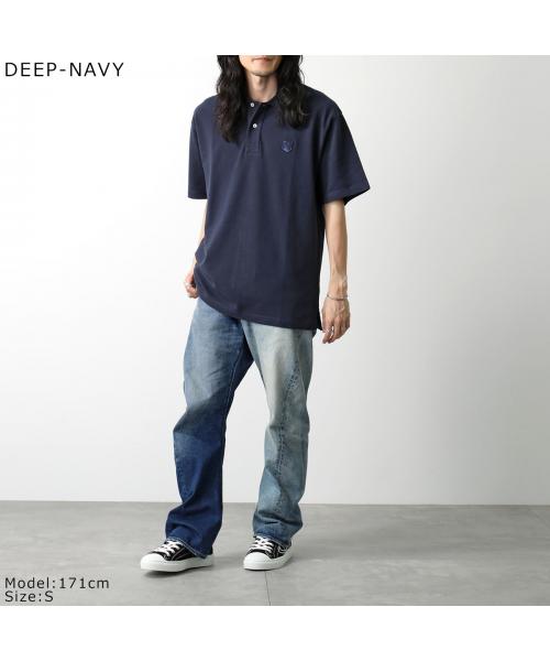 Maison Kitsuné MAISON KITSUNÉ Polo Shirt MM00202KJ7010 Short Sleeve