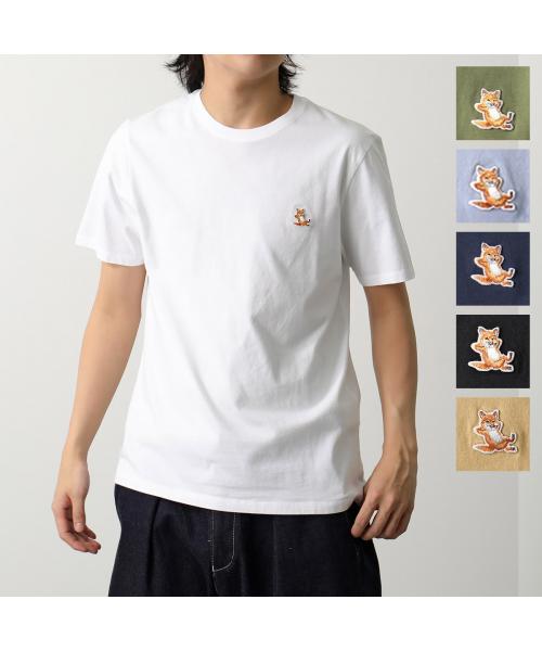 メゾンキツネ MAISON KITSUNE MAISON KITSUNE Tシャツ LM00110KJ0008 フォックス （INK-BLUE/ネイビー） INK-BLUE/ネイビー
