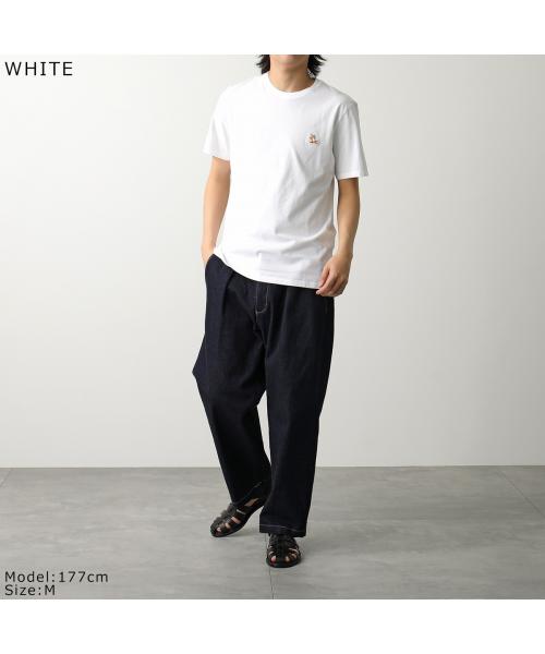 メゾンキツネ MAISON KITSUNE MAISON KITSUNE Tシャツ LM00110KJ0008 フォックス （INK-BLUE/ネイビー） INK-BLUE/ネイビー