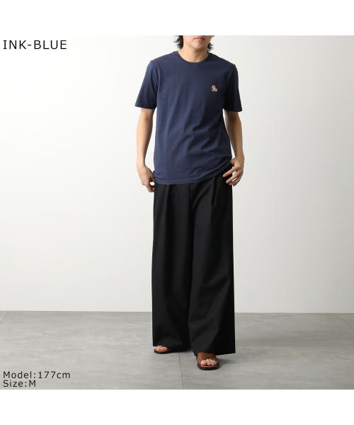 メゾンキツネ MAISON KITSUNE MAISON KITSUNE Tシャツ LM00110KJ0008 フォックス （INK-BLUE/ネイビー） INK-BLUE/ネイビー