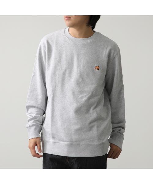 メゾンキツネ MAISON KITSUNE MAISON KITSUNE トレーナー LM00301KM0001 FOX HEAD PATCH （P154/MOONLIGHT-BLUE/ブルー） P154/MOONLIGHT-BLUE/ブルー