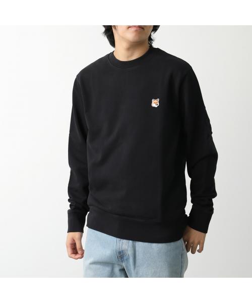 メゾンキツネ MAISON KITSUNE MAISON KITSUNE トレーナー LM00301KM0001 FOX HEAD PATCH （P154/MOONLIGHT-BLUE/ブルー） P154/MOONLIGHT-BLUE/ブルー