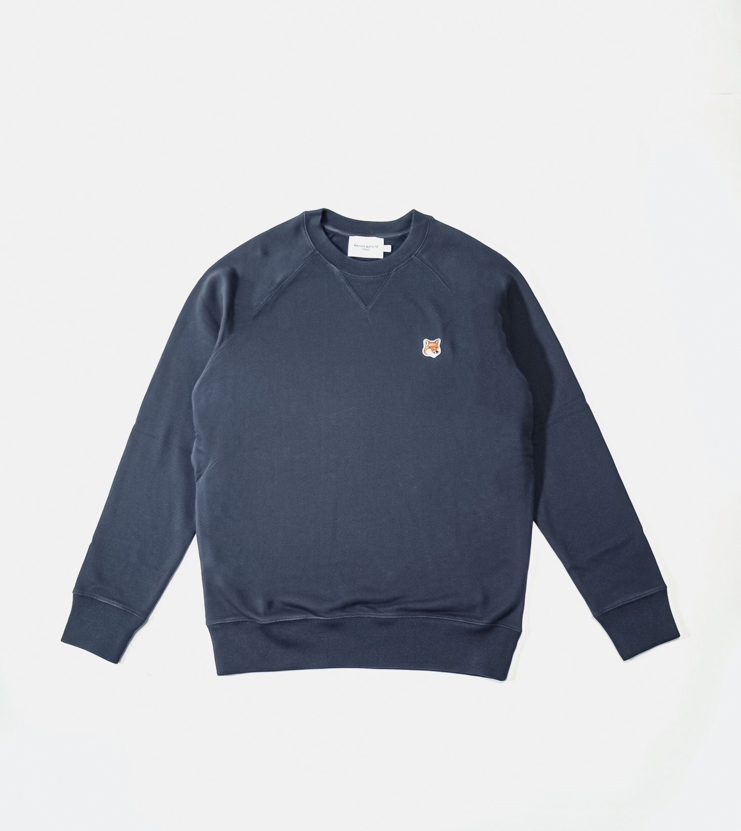 メゾンキツネ MAISON KITSUNE AM00303KM0001 スウェット メンズ フォックスヘッド パッチ クラシック トレーナー FOX HEAD PATCH CLASSIC （ネイビー） ネイビー