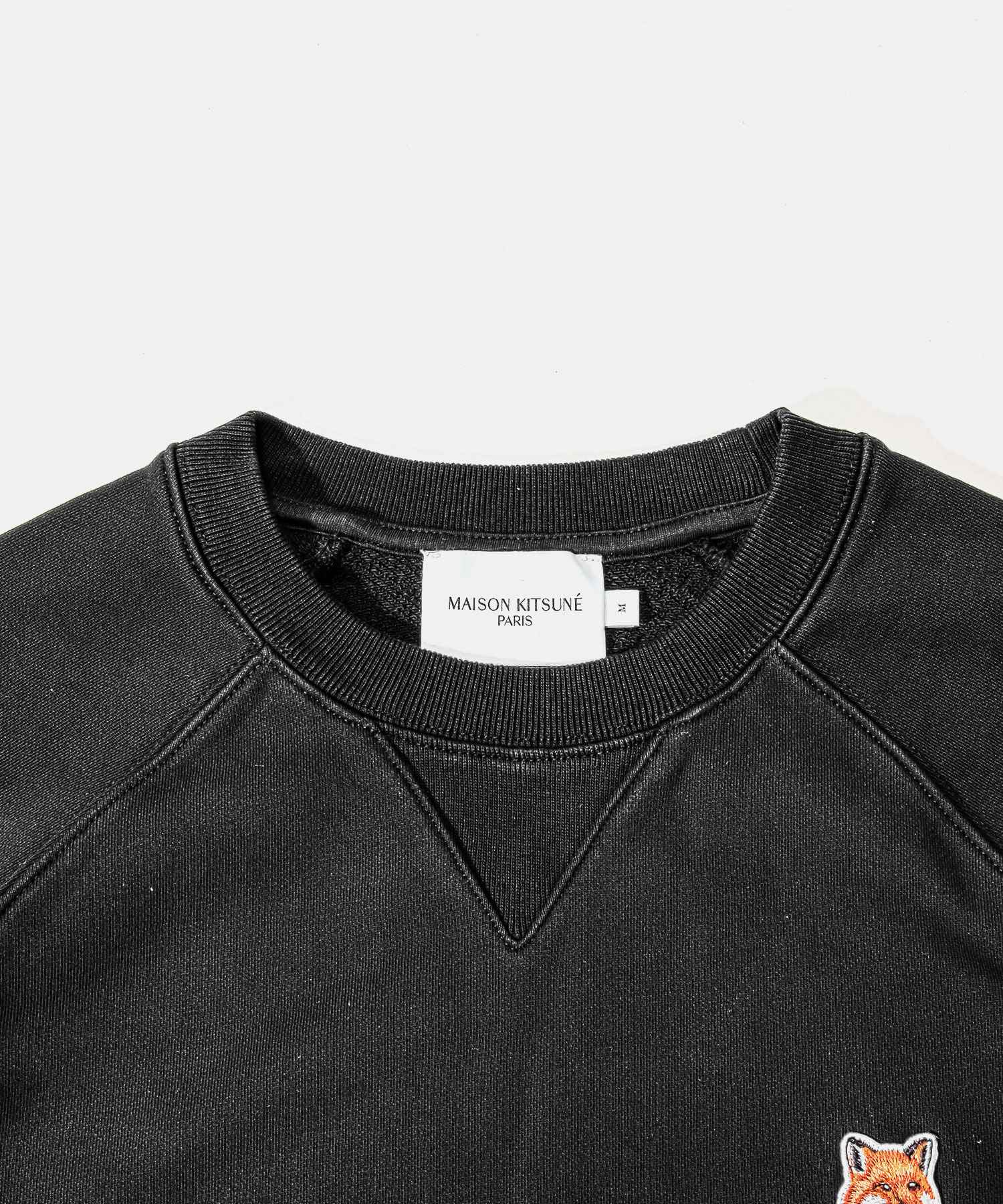 メゾンキツネ MAISON KITSUNE AM00303KM0001 スウェット メンズ フォックスヘッド パッチ クラシック トレーナー FOX HEAD PATCH CLASSIC （ネイビー） ネイビー