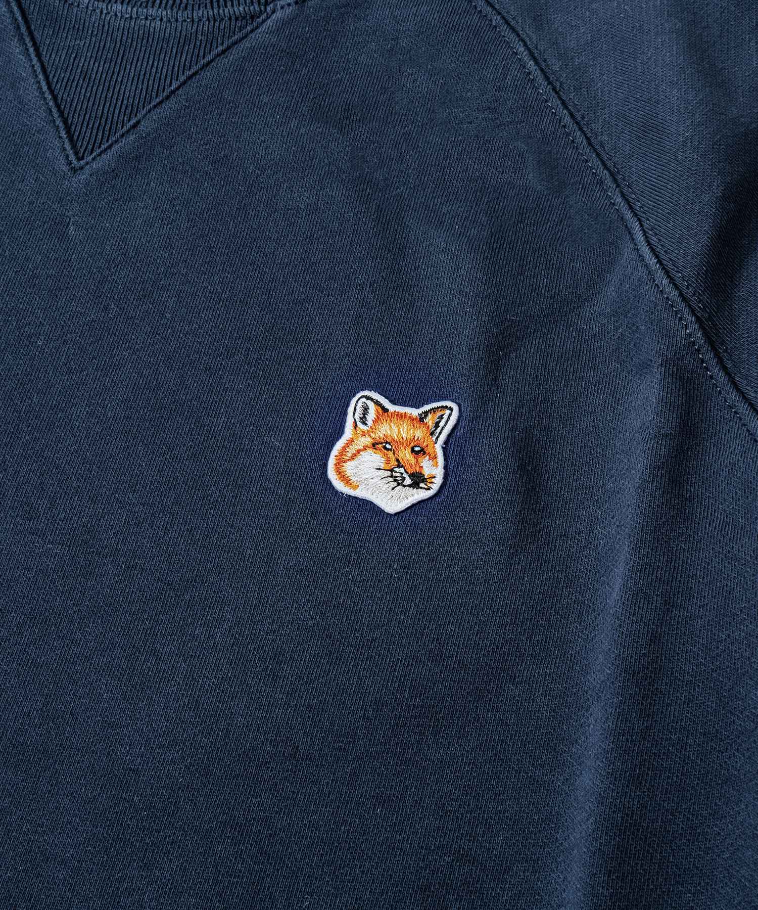 MAISON KITSUNE AM00303KM0001 Sweatshirt for Men, Fox Head Patch Classi