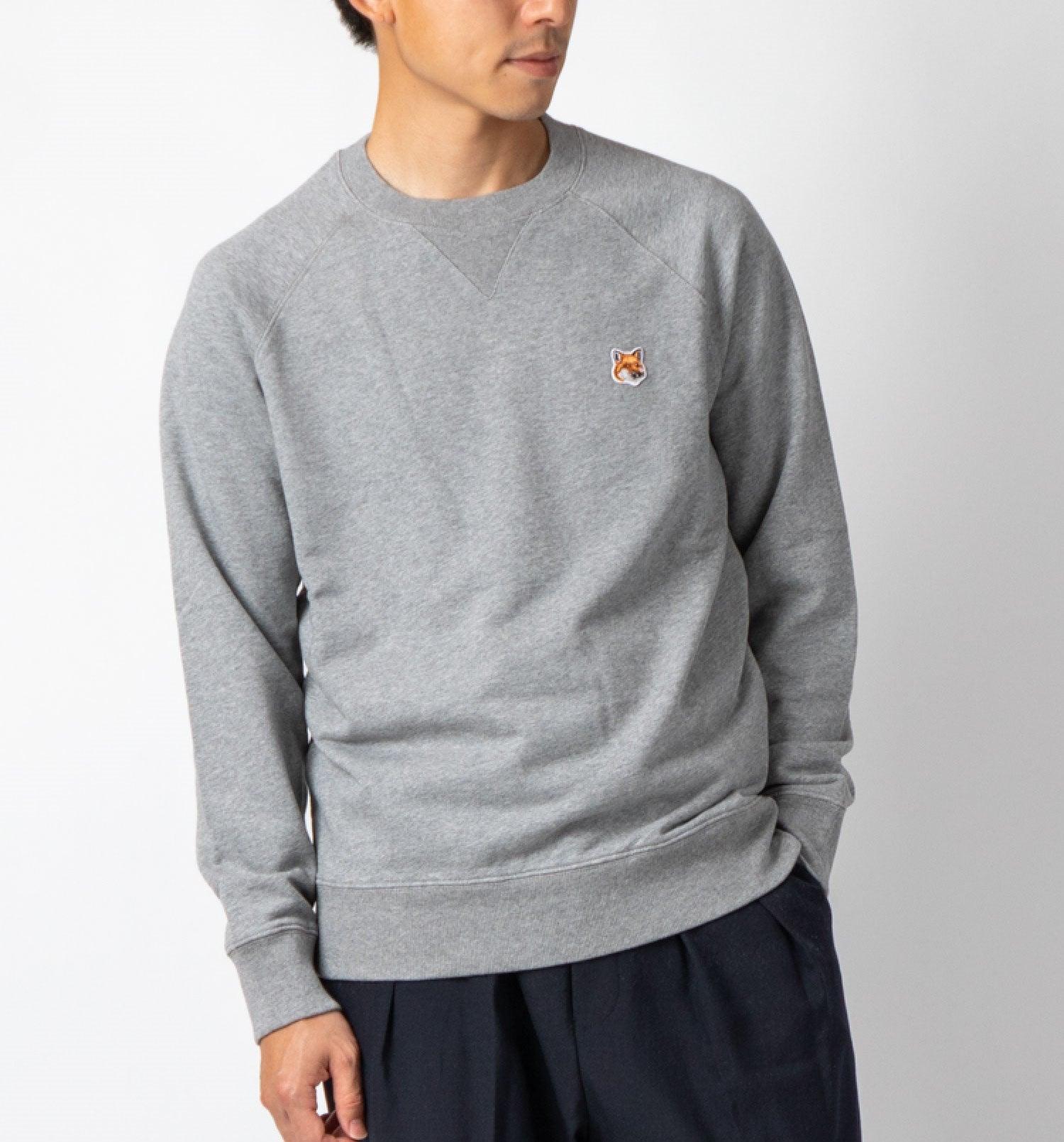 メゾンキツネ MAISON KITSUNE AM00303KM0001 スウェット メンズ フォックスヘッド パッチ クラシック トレーナー FOX HEAD PATCH CLASSIC （ネイビー） ネイビー