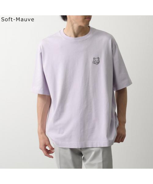 メゾンキツネ MAISON KITSUNE MAISON KITSUNE Tシャツ LM00107KJ0119 半袖 カットソー （Soft-Mauve/ライトパープル） Soft-Mauve/ライトパープル