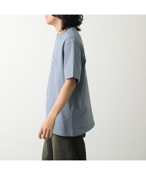 メゾンキツネ MAISON KITSUNE MAISON KITSUNE Tシャツ OM00121 KJ0118 半袖 カットソー （0074/ZINC-GREY/ブルー） 0074/ZINC-GREY/ブルー