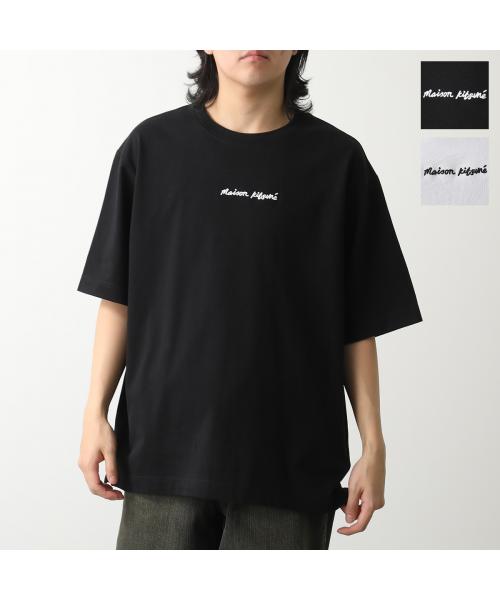 メゾンキツネ MAISON KITSUNE MAISON KITSUNE Tシャツ OM00122 KJ0119 半袖 カットソー （P100/White-ホワイト） P100/White-ホワイト