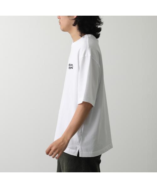 メゾンキツネ MAISON KITSUNE MAISON KITSUNE 半袖 Tシャツ OM00123 KJ0119  オーバーサイズ （M186/ホワイト） M186/ホワイト