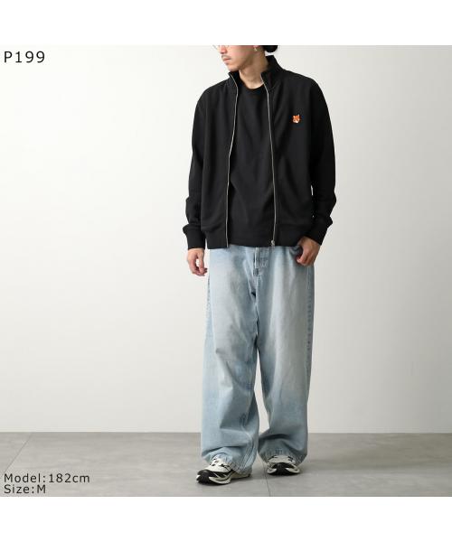 メゾンキツネ MAISON KITSUNE MAISON KITSUNE トレーナー PM02134 KM0340 ジップアップ （0413/ClassicNavy） 0413/ClassicNavy