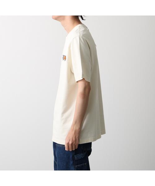 メゾンキツネ MAISON KITSUNE MAISON KITSUNE Tシャツ DOUBLE FOX OM011CF KJ7025 半袖 （P702/LATTE） P702/LATTE