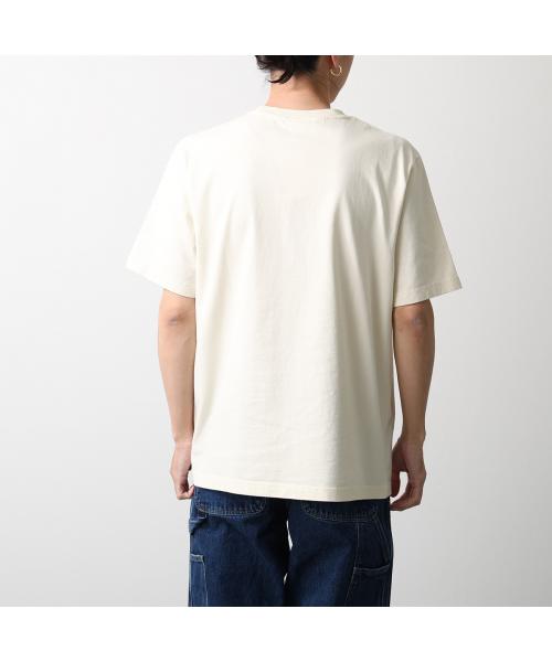 メゾンキツネ MAISON KITSUNE MAISON KITSUNE Tシャツ DOUBLE FOX OM011CF KJ7025 半袖 （P702/LATTE） P702/LATTE