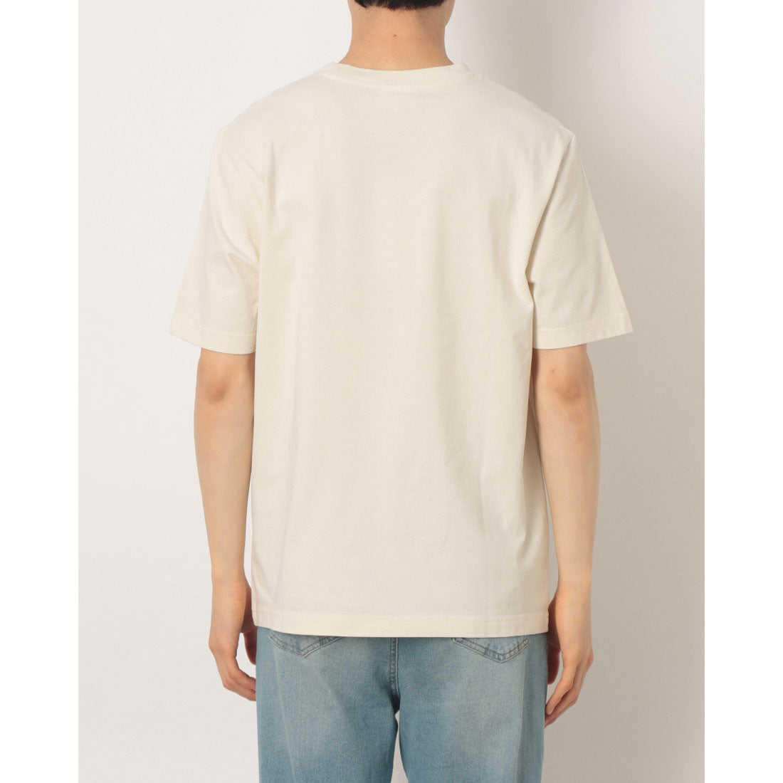 メゾンキツネ MAISON KITSUNE DOUBLE FOX HEAD COMFORT TEE-SHIRT （LATTE） LATTE