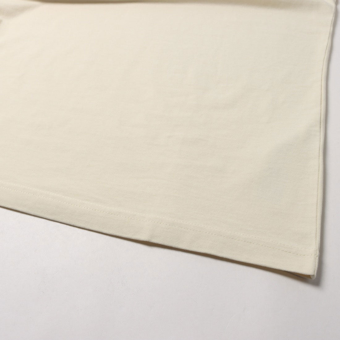 メゾンキツネ MAISON KITSUNE DOUBLE FOX HEAD COMFORT TEE-SHIRT （LATTE） LATTE