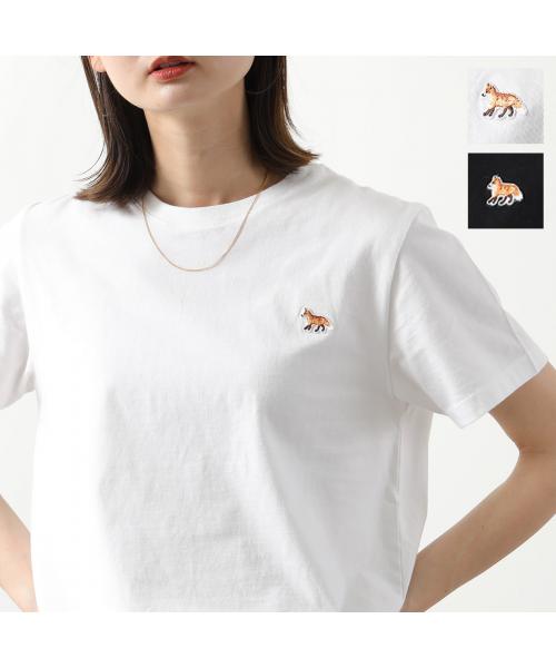 メゾンキツネ MAISON KITSUNE MAISON KITSUNE Tシャツ MW00110KJ0008 半袖 カットソー （WHITE/ホワイト） WHITE/ホワイト
