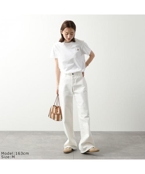 Maison Kitsuné MAISON KITSUNÉ T-shirt MW00110KJ0008 Short Sleeve Cut and Sew