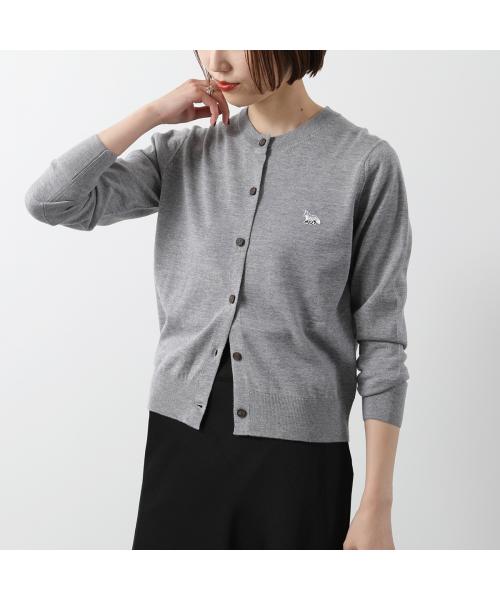メゾンキツネ MAISON KITSUNE MAISON KITSUNE カーディガン MW00507KT1036 ウール （P199/BLACK-ブラック） P199/BLACK-ブラック