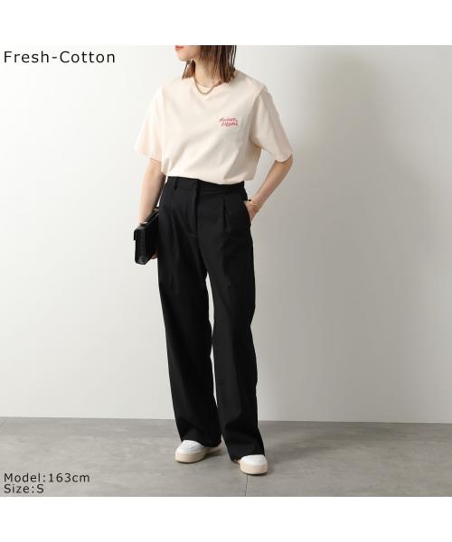 Maison Kitsuné MAISON KITSUNÉ T-shirt MW00126KJ0119 Short Sleeve Cut and Sew