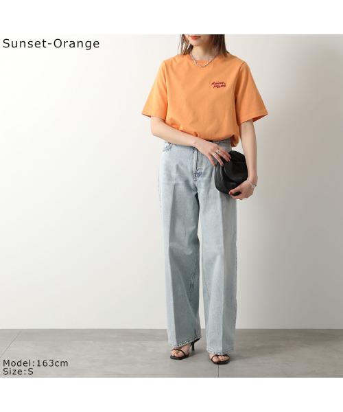 Maison Kitsuné MAISON KITSUNÉ T-shirt MW00126KJ0119 Short Sleeve Cut and Sew